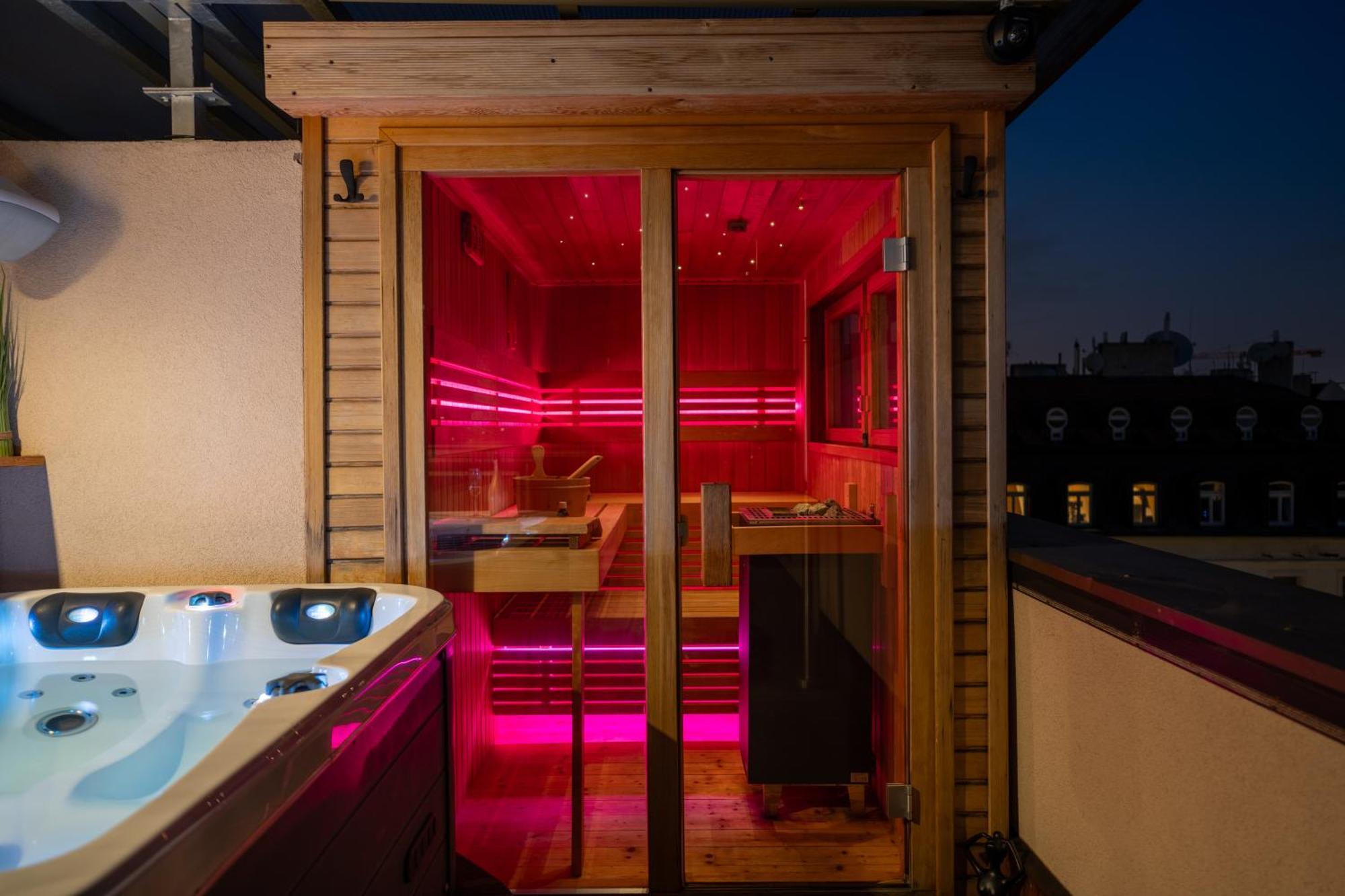 Luxury Rooftop Appartment With Fantastic Views 프라하 외부 사진